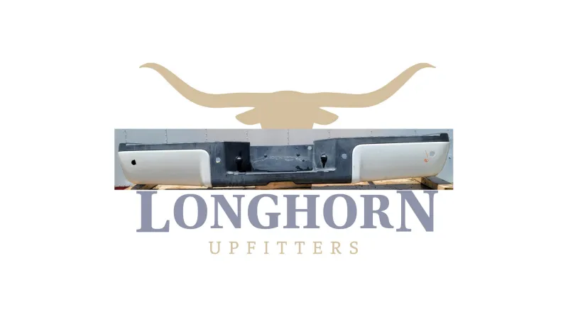 2011–2016 Ford F-250 Super Duty White Rear Bumper-189