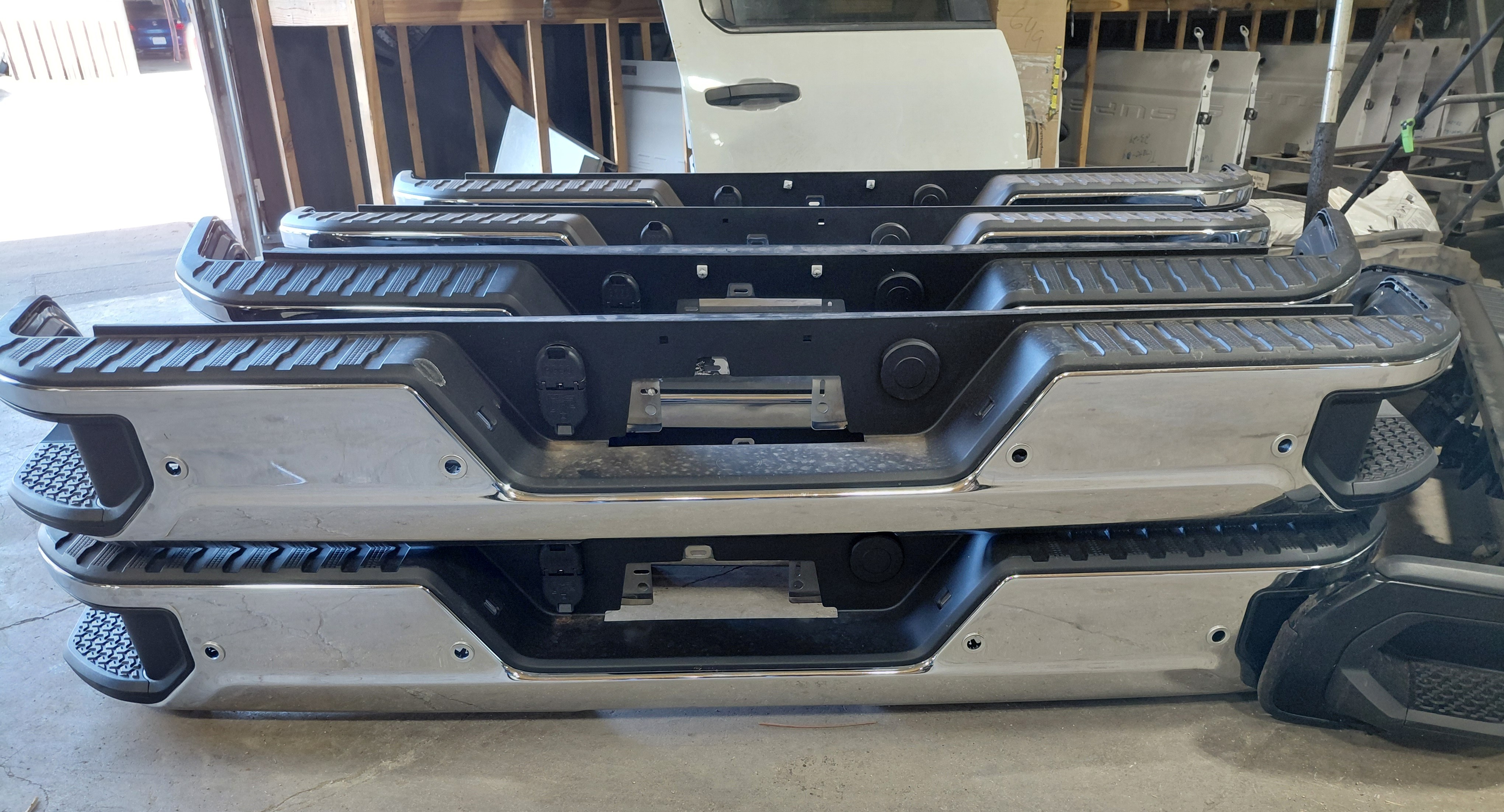 2020–2025 Chevy Silverado 2500HD/3500HD Chrome Rear Bumper-174