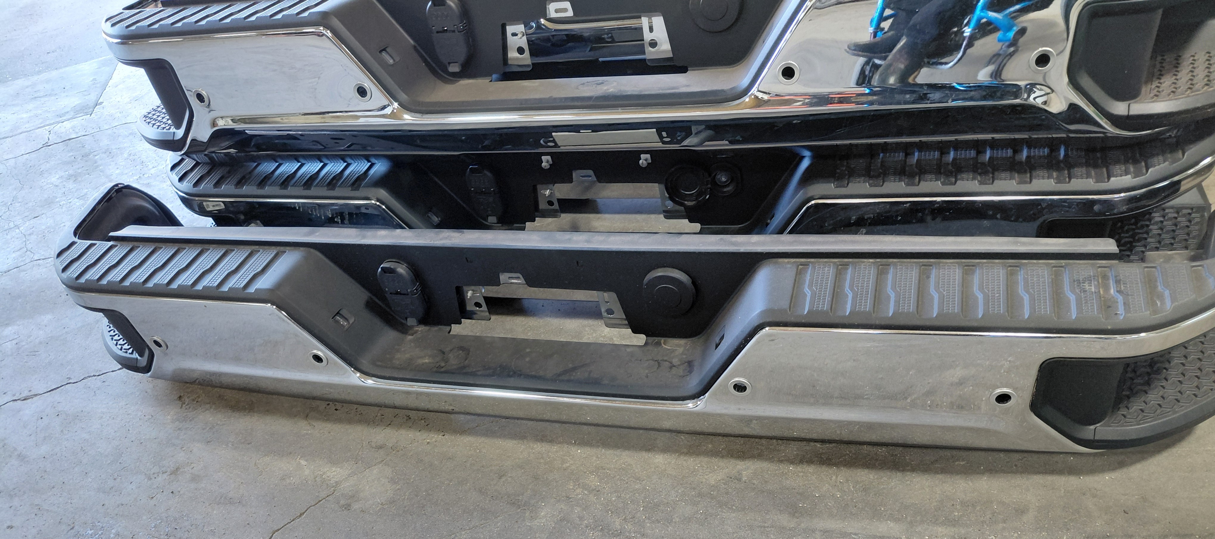2020–2025 Chevy Silverado 2500HD/3500HD Chrome Rear Bumper-167