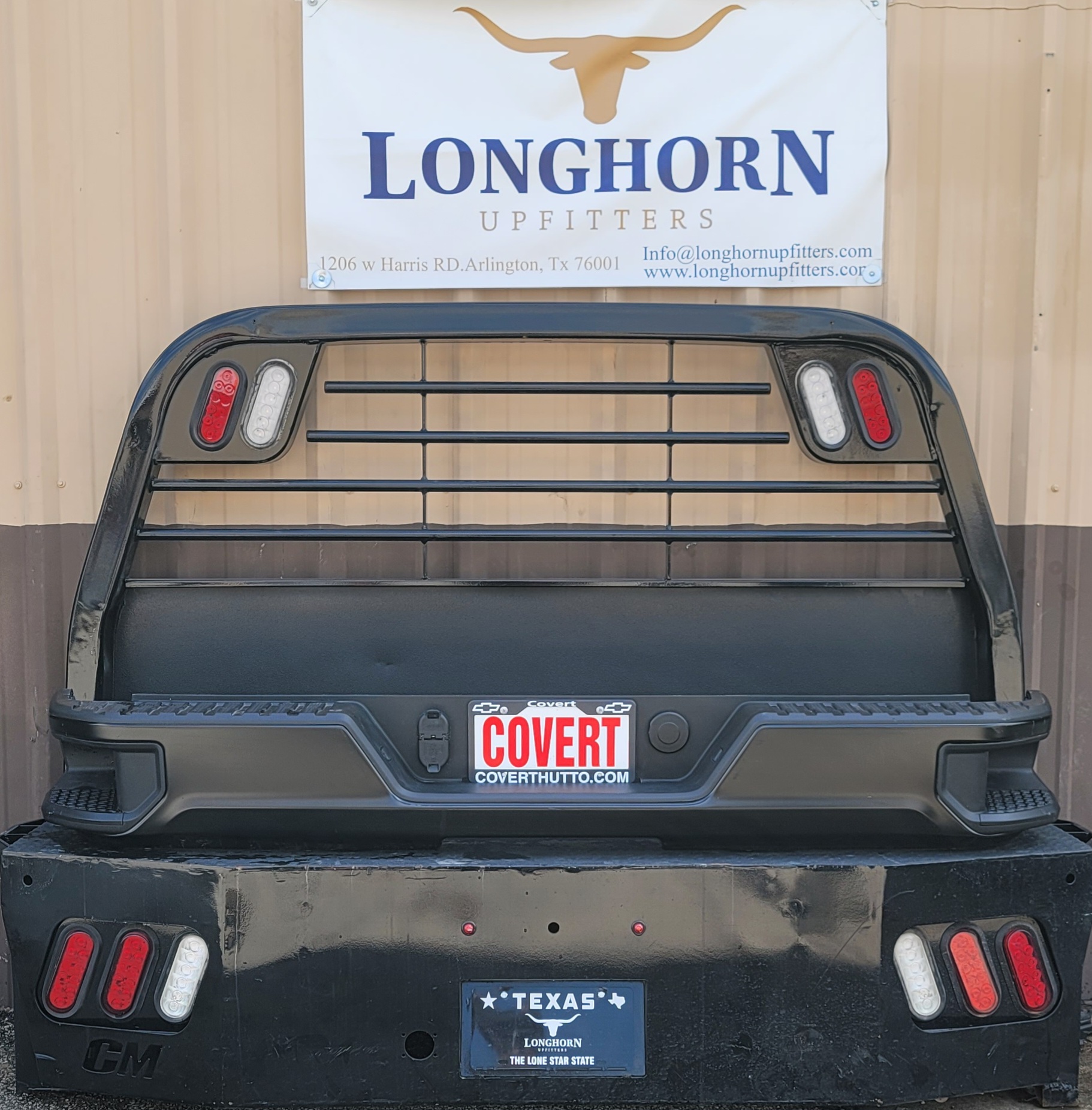 2024–2025 Chevy Silverado 2500HD/3500HD Black Rear Bumper-252