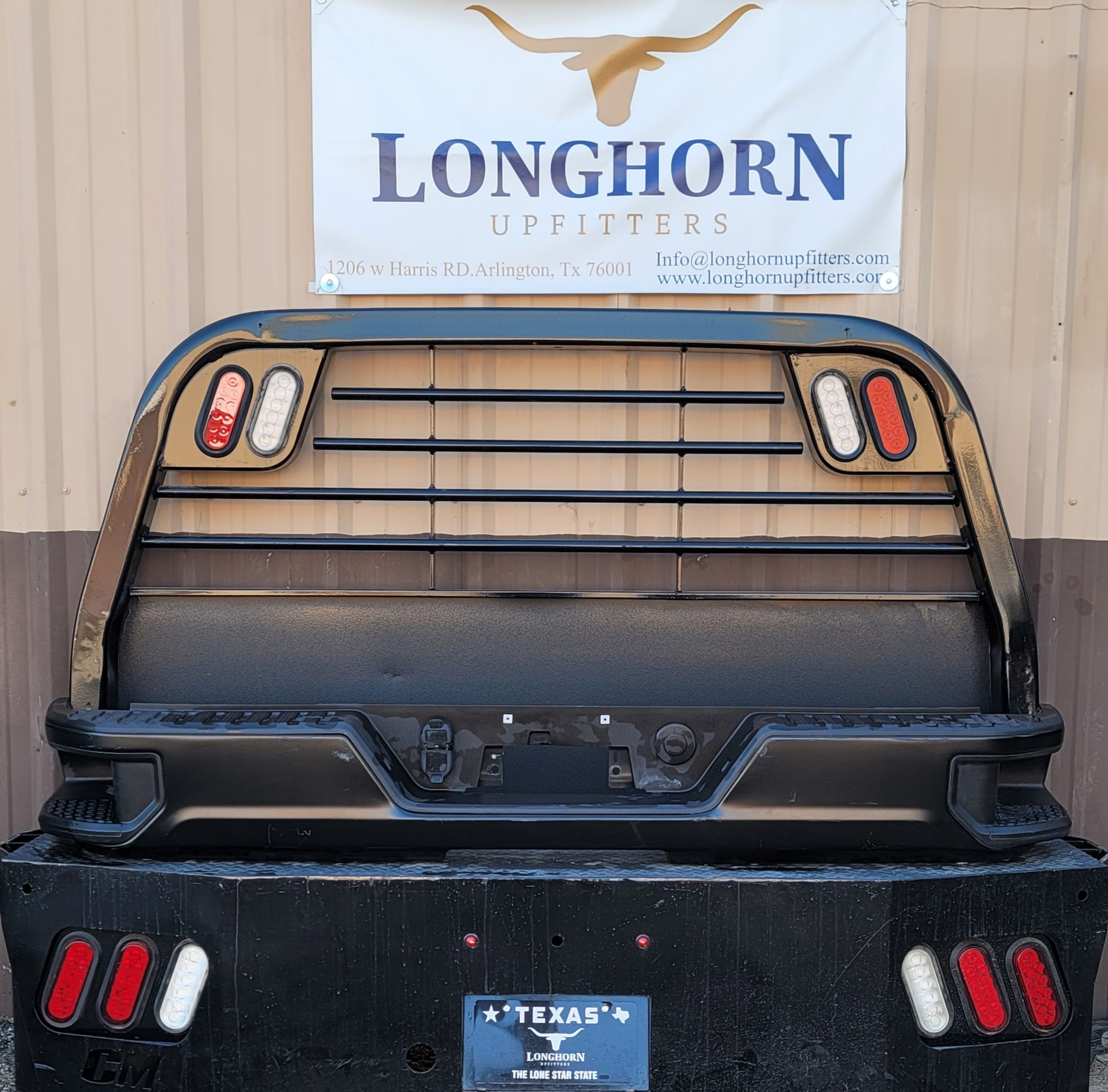 2024–2025 Chevy Silverado 2500HD/3500HD Black Rear Bumper-256