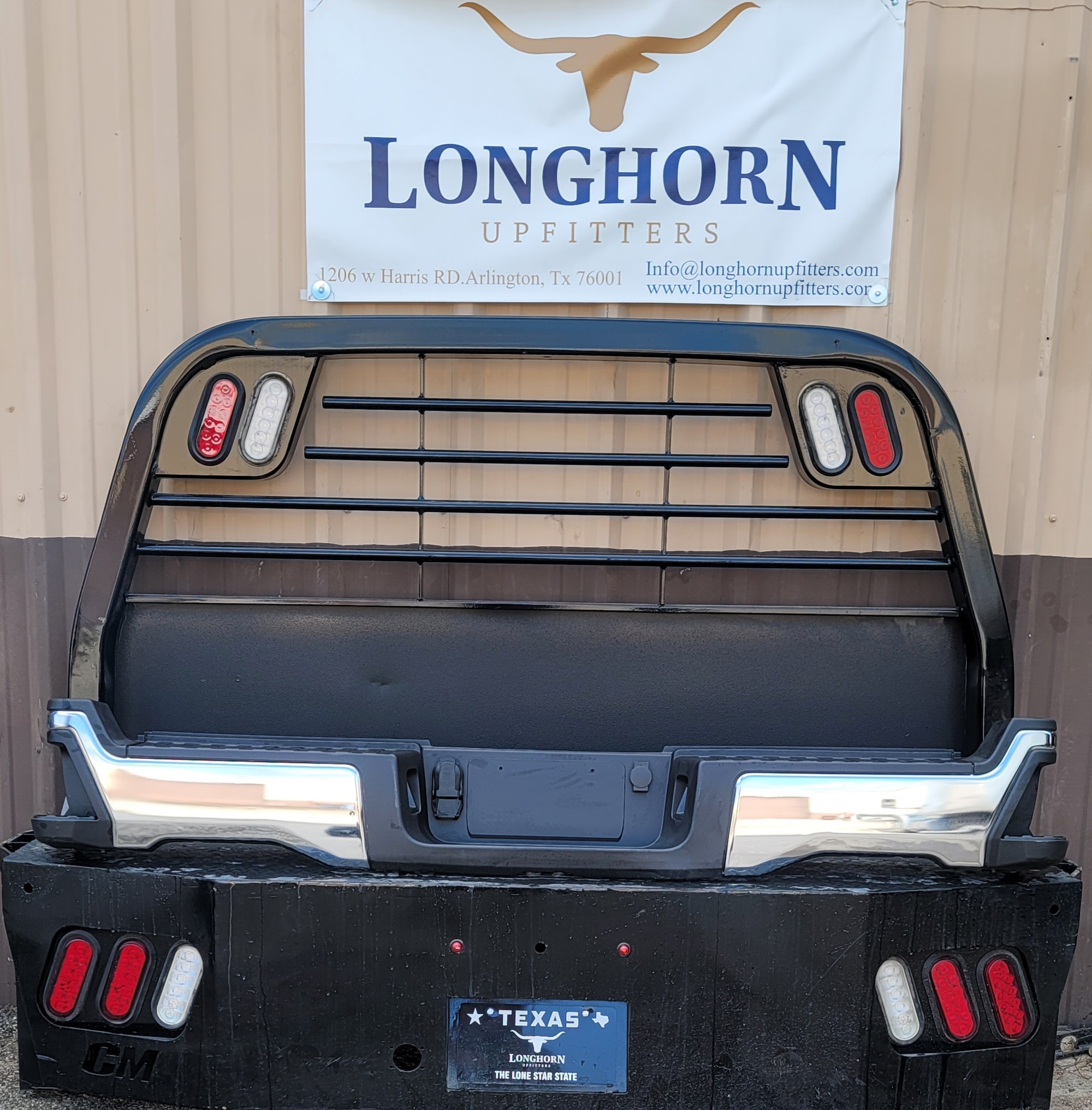 2023–2025 Ford F-250/F-350 Super Duty Chrome Rear Bumper-258