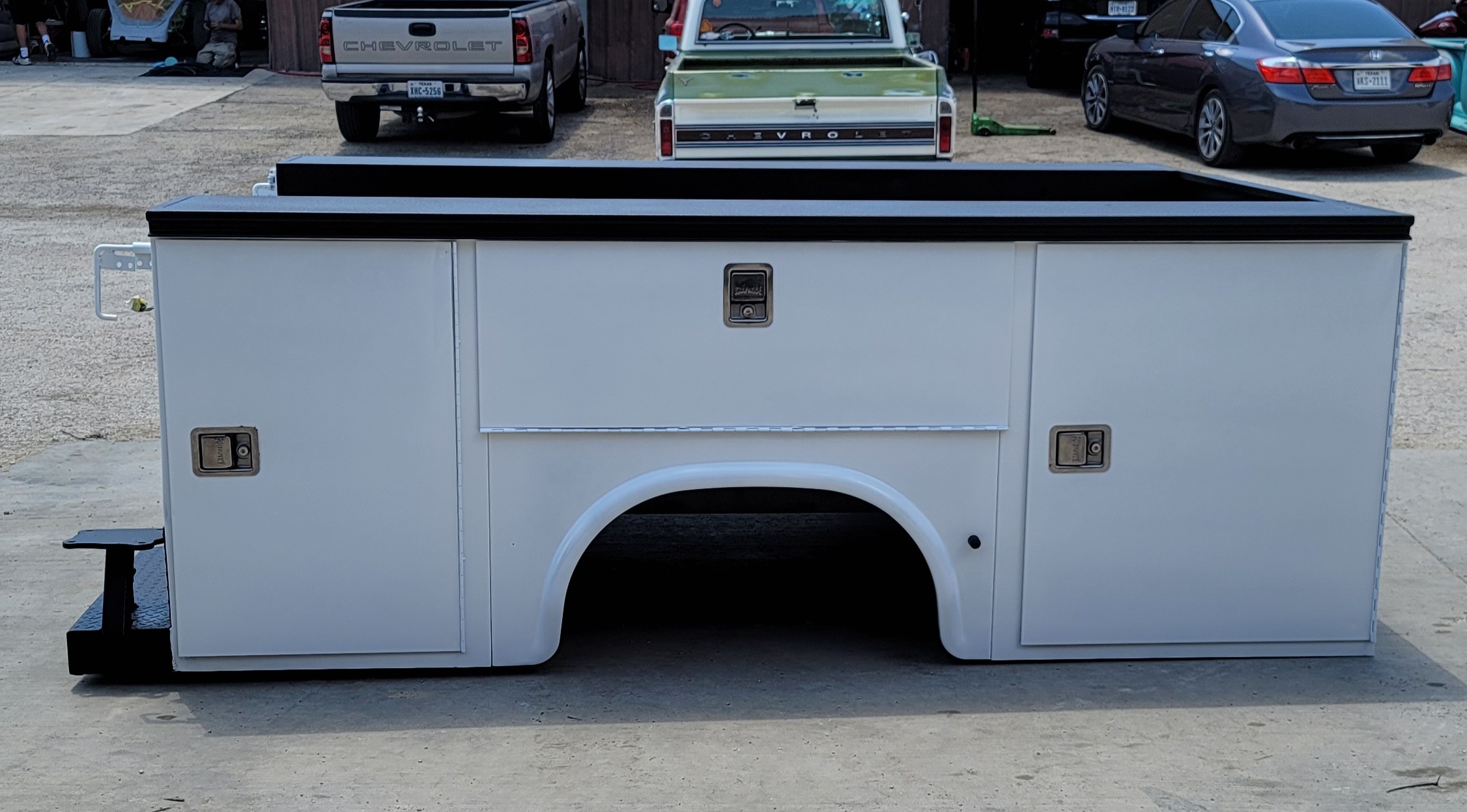 Refurbished Knapheide 9' Service Body – White – UTIL-48