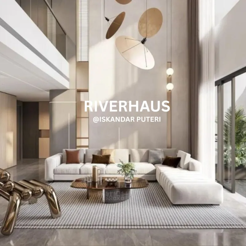 Riverhaus Serviced Apartment, Riveria Garden @ Wawari, Iskandar Puteri — artist impression