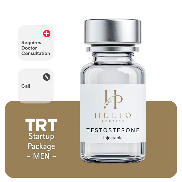 TRT CALI Men's Startup Package 60 days (Consult, Labs, Cypionate 200mg/mL 10mL + Anastrozole 24×1mg)