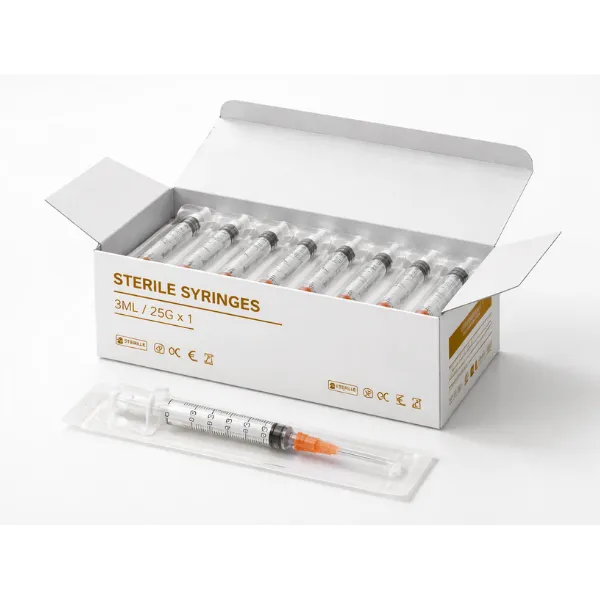 Box of 100 syringes