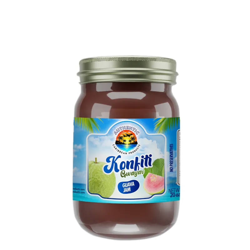 Konfiti Gwayav (sweet guava preserve)