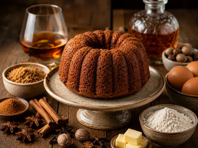 Spice Rum Cake