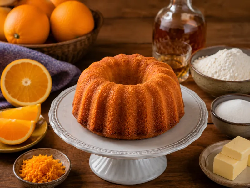 Orange Rum Cake