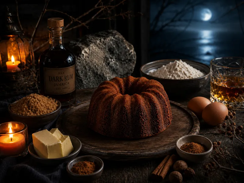 Moll Dyer Whiskey Cake