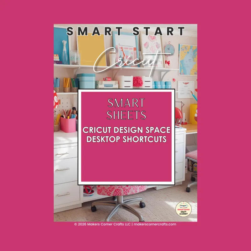 Cricut Design Space Desktop Shortcuts