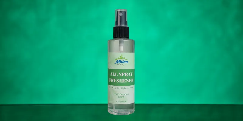 ALL-IN-1 SPRAY FOR THE CAR, ROOM & HELMET - FRESH BAMBOO SCENT