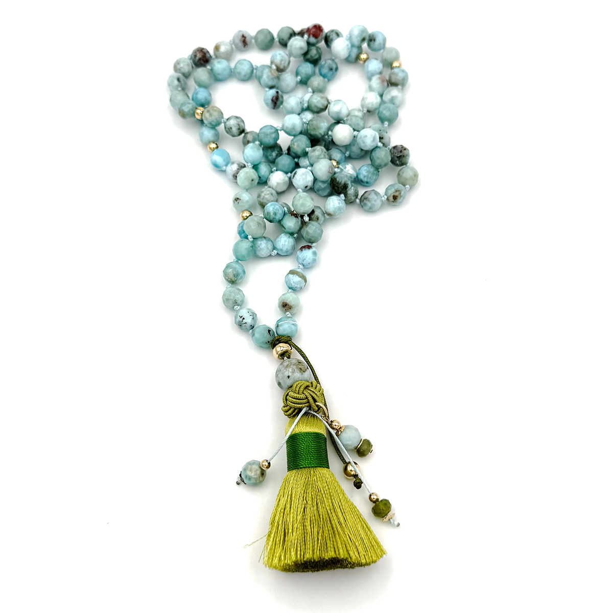 Elemental Frequency Necklace | Larimar