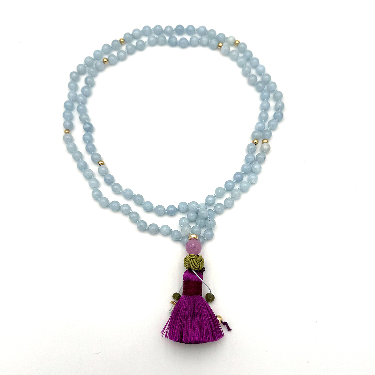 Elemental Frequency Necklace | Aquamarine