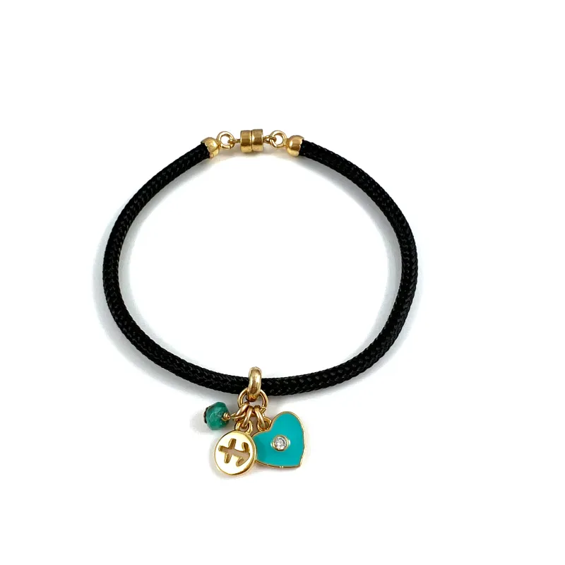 Isabella's Birthstone Zodiac Nature Charm Bracelet