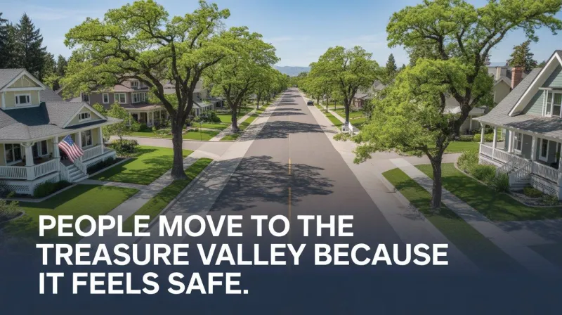 People Move to the Treasure Valley Because It Feels Safe. Here Is What the Actual Crime Numbers Say