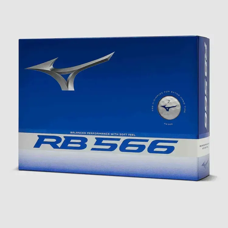 Mizuno RB566 Golf Ball White Dozen - Dozen
