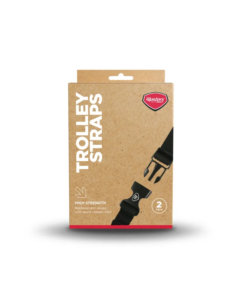 Masters Golf Trundler Webbing Straps (2 Pack)