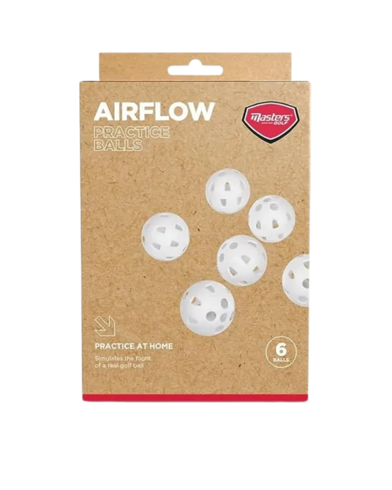 Masters Airflow Practice Balls (6 Pack)