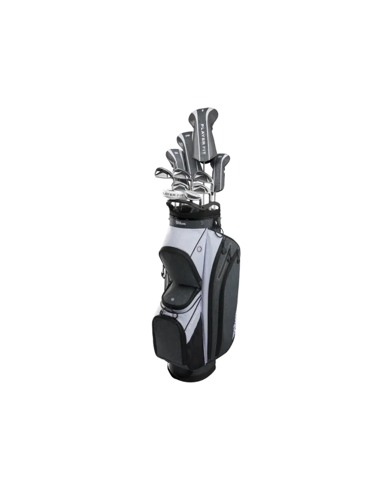 Women's PlayerFit Graphite Complete Set with Cart Bag