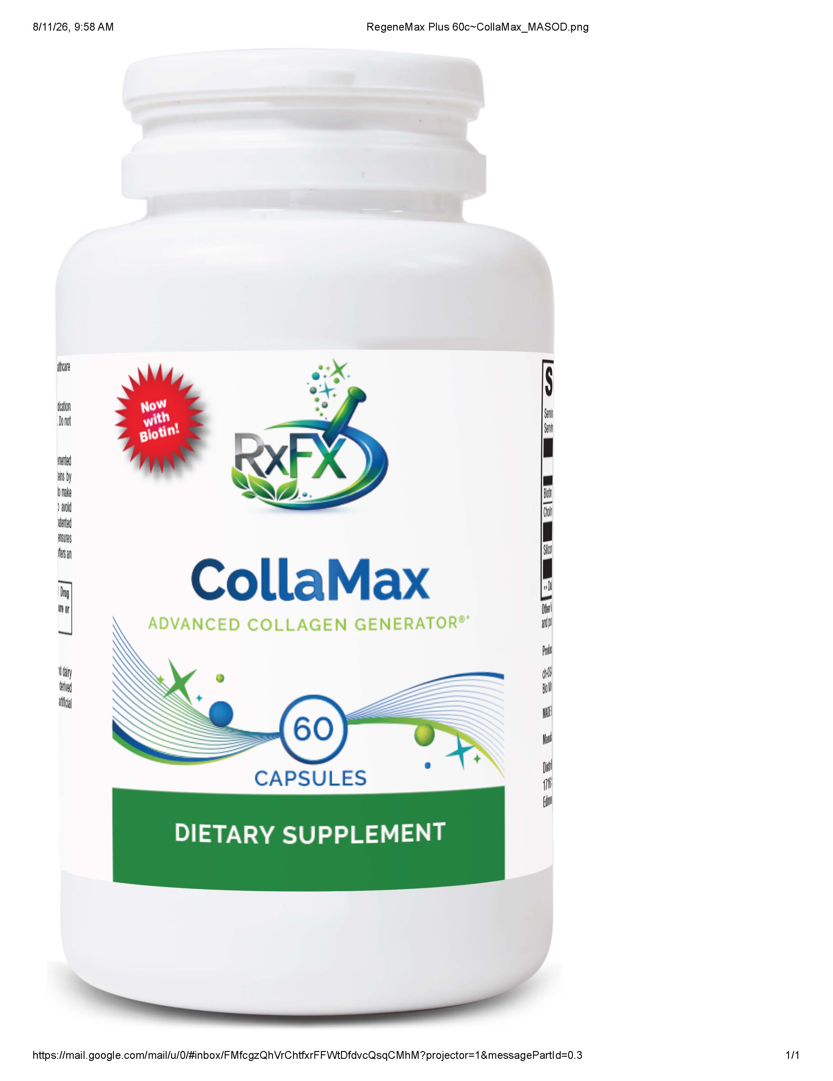 Collamax with Biotin