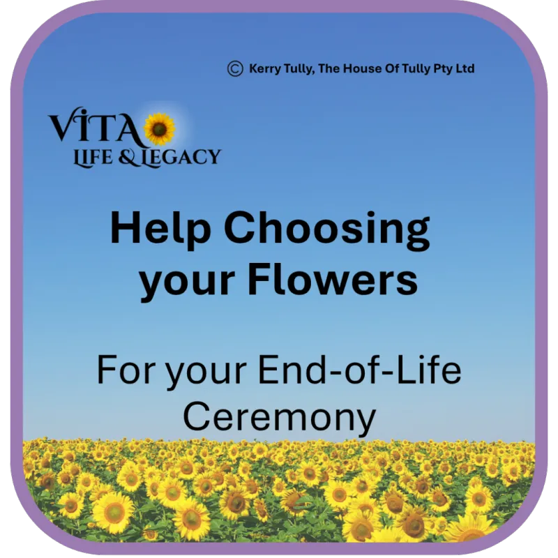 Flowers for End-of-Life Ceremonies (Digital Download)