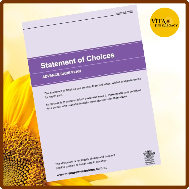 Statement of Choices – Expert Guided Support Session (QLD only)