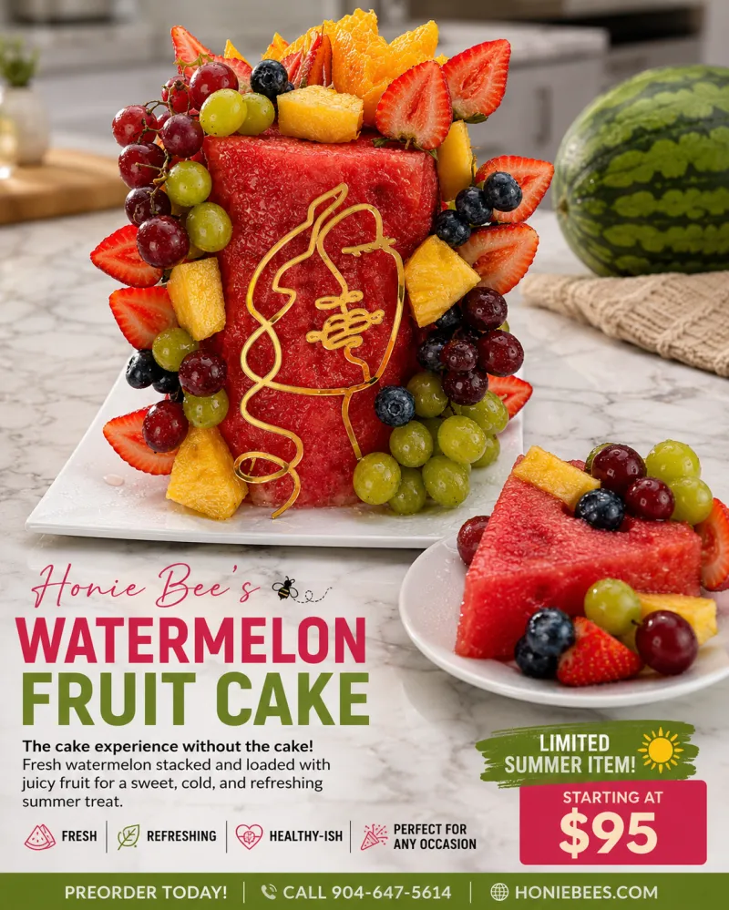 Watermelon Fruit Cake