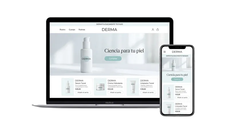 Tienda creada por IA — ejemplo 7