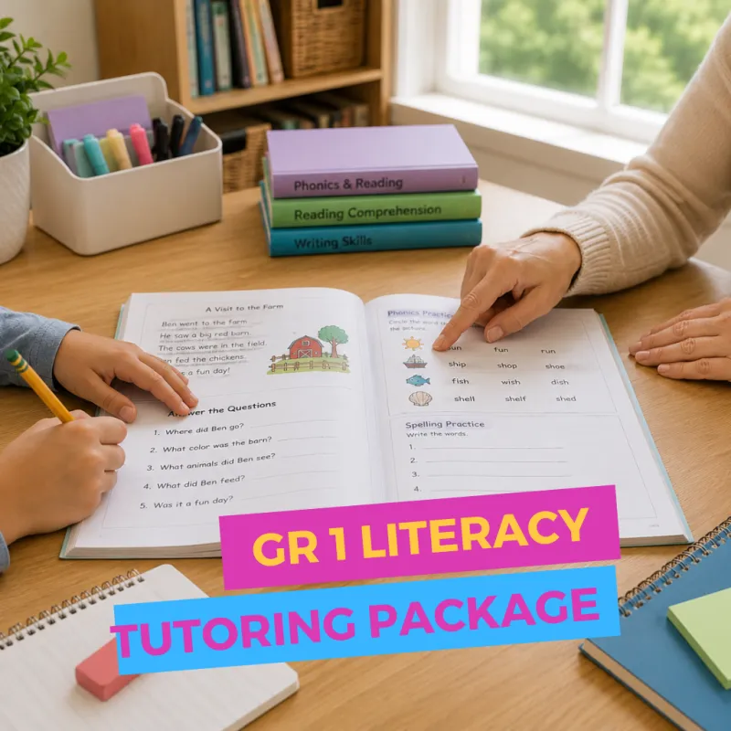 Literacy Tutoring - Grade 1