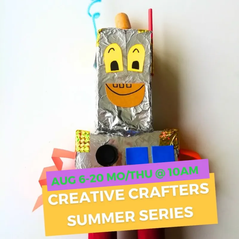 Creative Crafters Summer Series (Ages 6-12)