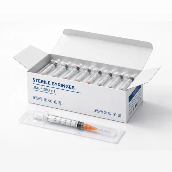 Box of 100 syringes
