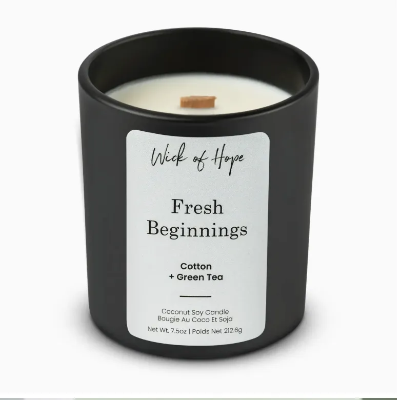 Fresh Beginnings - Coconut Soy Wax Candle