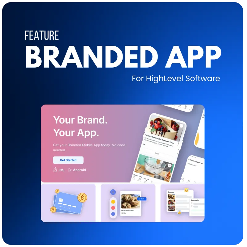 ⚙️FEATURE - BRANDED APP