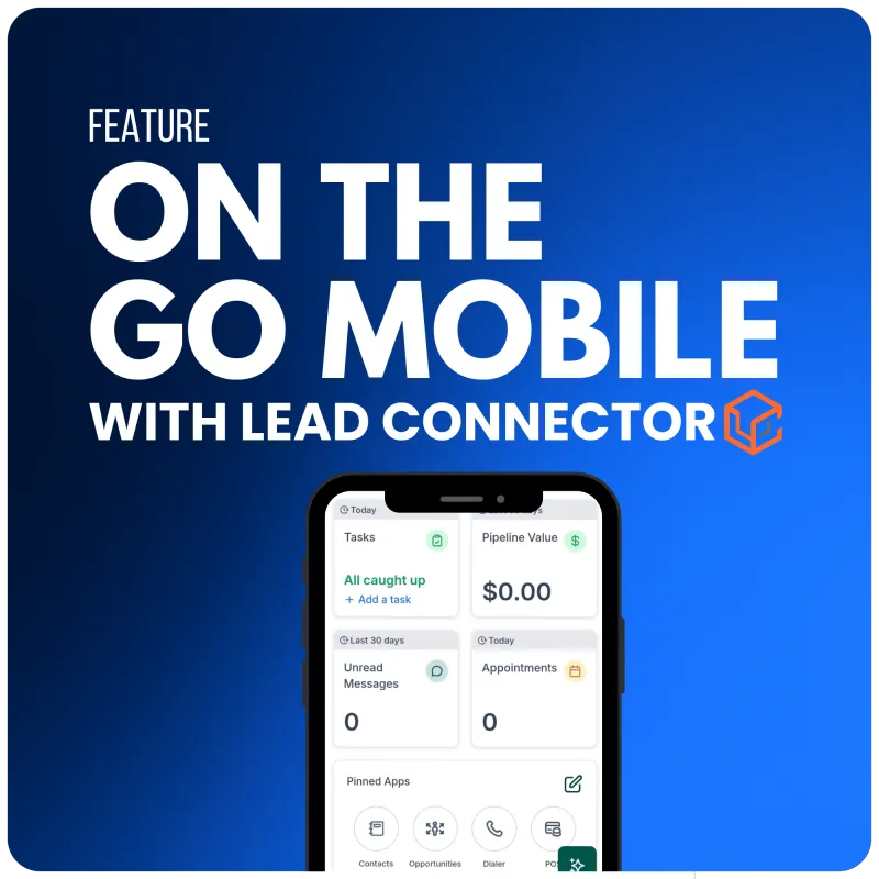 🏷️ UPDATING NOW - $27  ⚙️ ON THE GO MOBILE (With Lead Connector) 