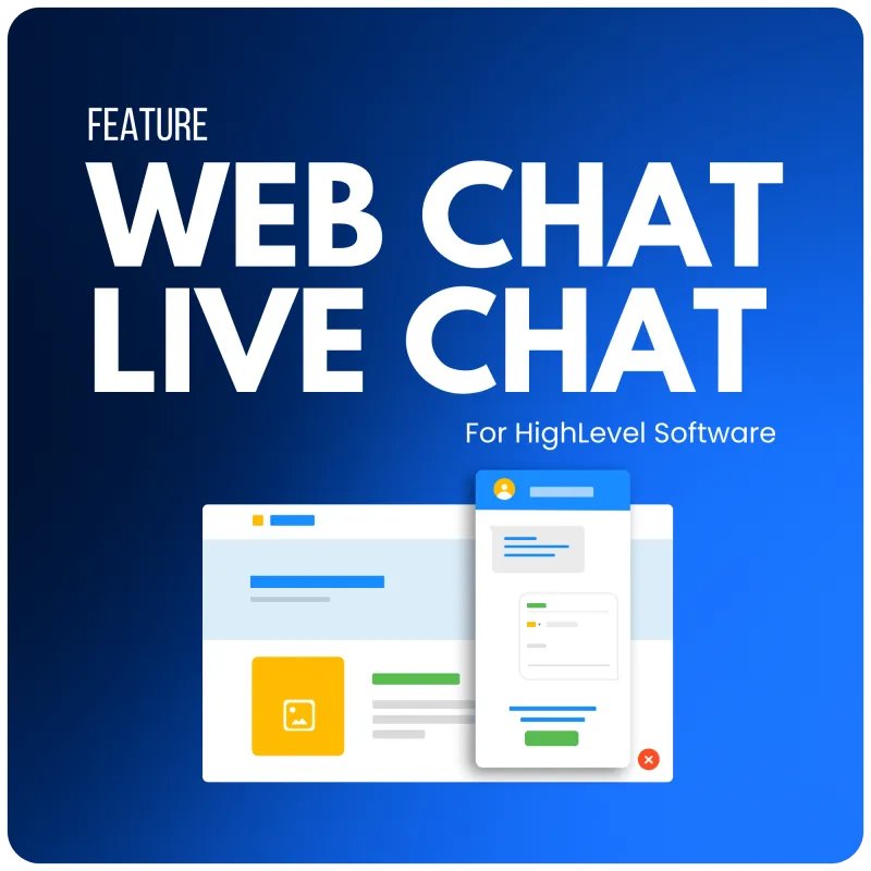 🏷️ PRE-SALE - $27 ⚙️ FEATURE - WEB CHAT & LIVE CHAT