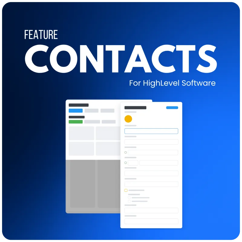 ⚙️ FEATURE - CONTACTS