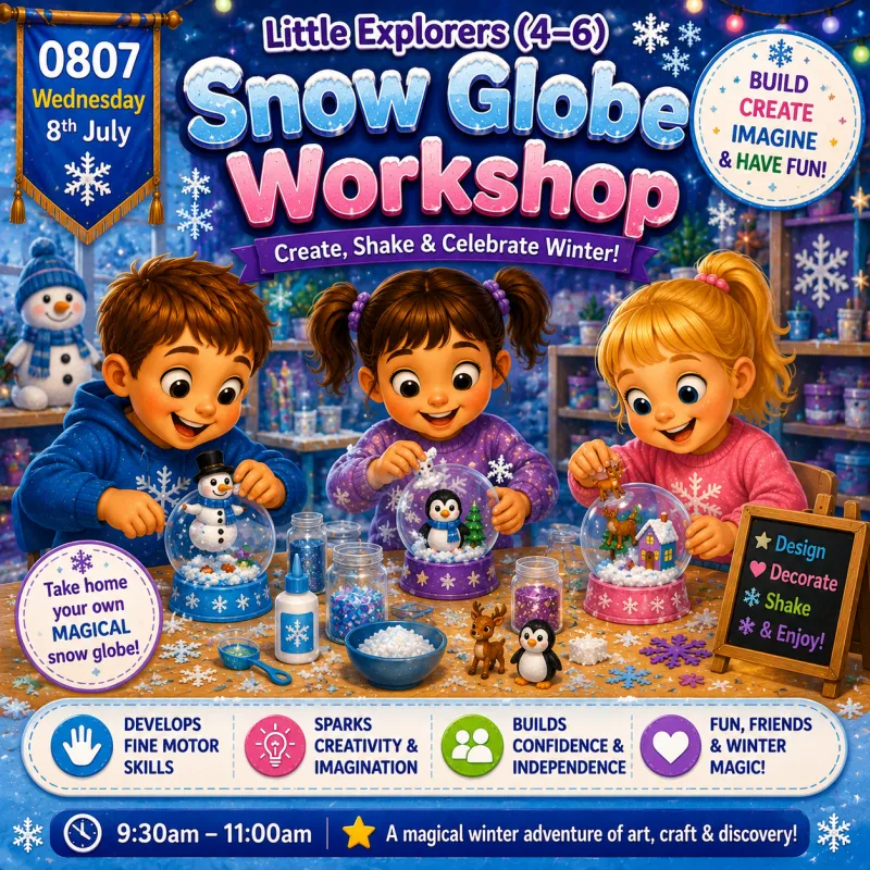 0807 – Snow Globe Workshop