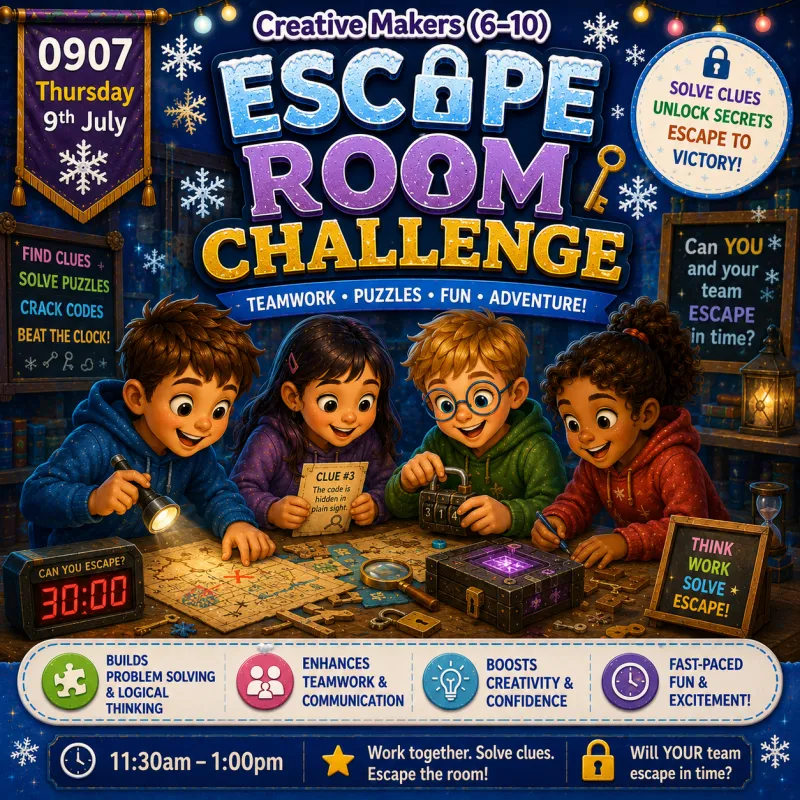 0907 – Escape Room Challenge