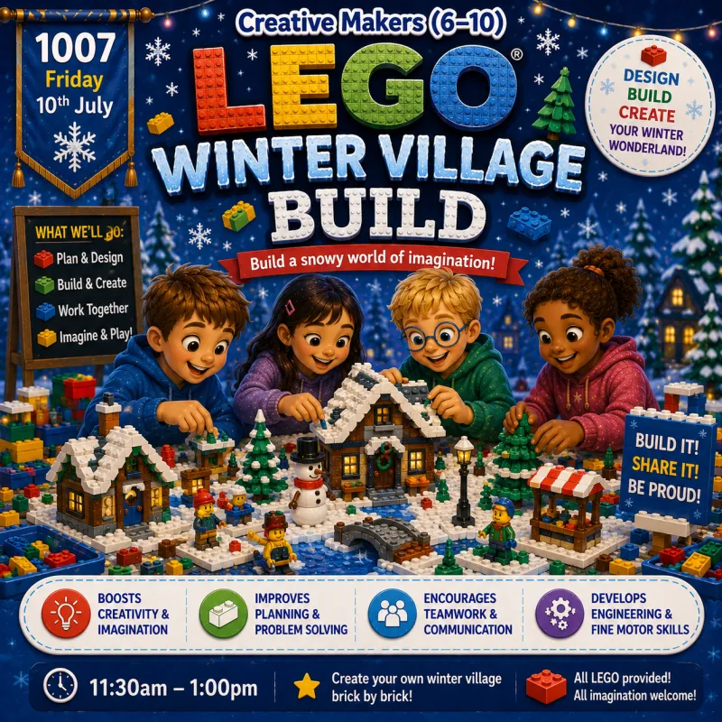 1007 – LEGO Winter Village Build