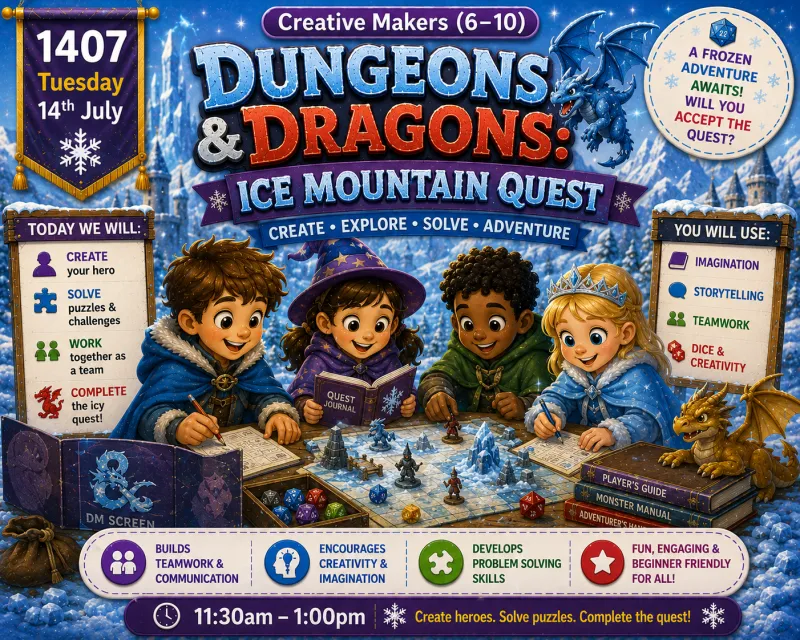 1407 – Dungeons & Dragons: Ice Mountain Quest