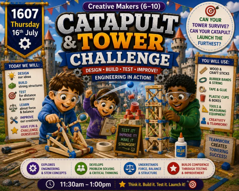 1607 β Catapult & Tower Challenge