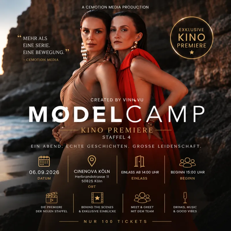 Exklusive Kinopremiere | Modelcamp Staffel 4