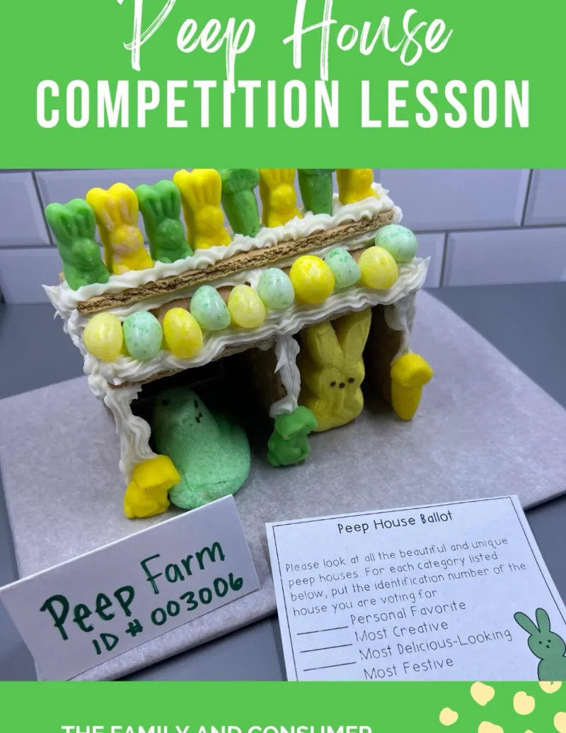 Build a Peep House Project | Easter & Spring Activity | FCS | Food | Life Skills