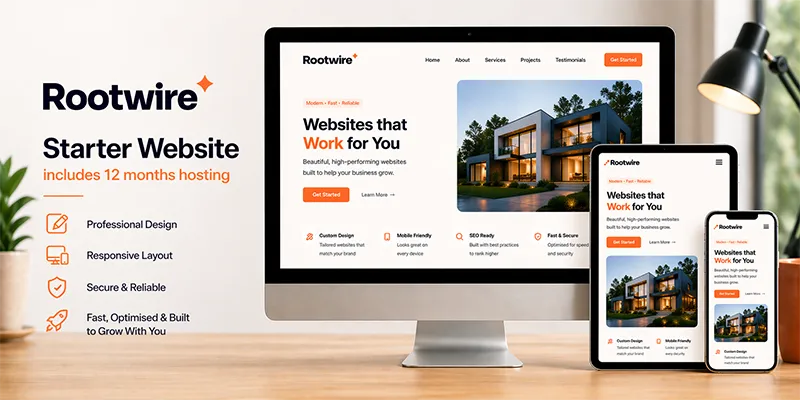 Starter Website (12 Months Hosting)