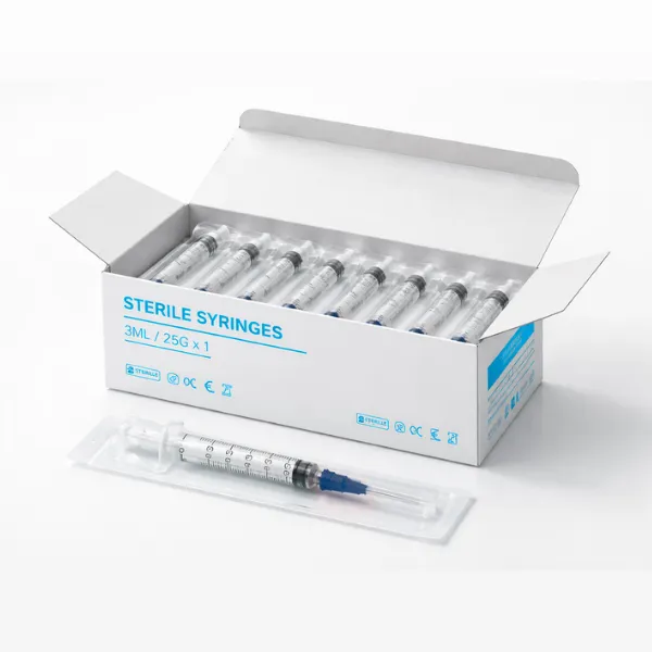 Box of 100 syringes