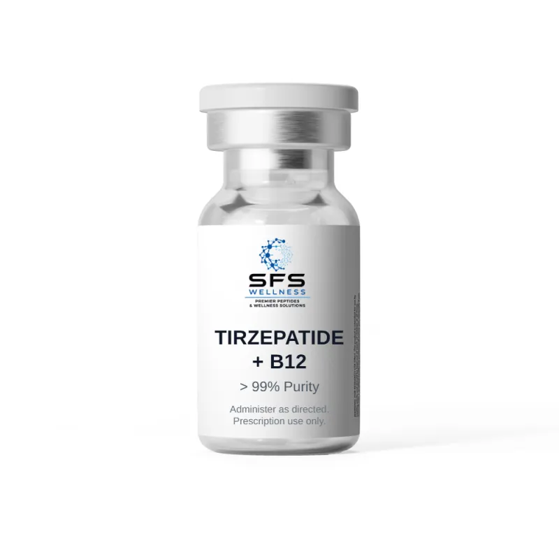 Tirzepatide + B12 (34mg/2mg, 2mL) 17 mg / 1 mg per mL