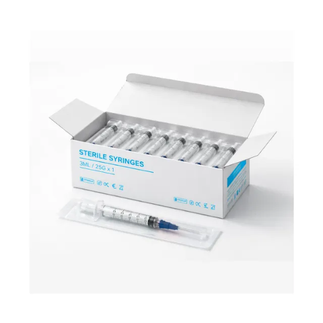 Box of 100 syringes