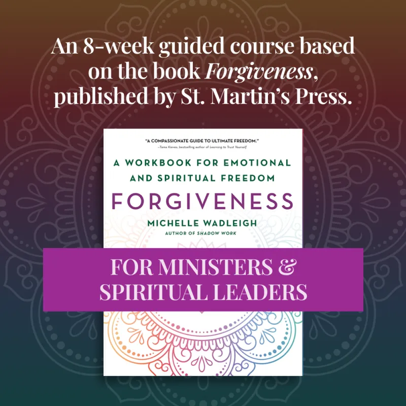 Forgiveness Course for Ministers