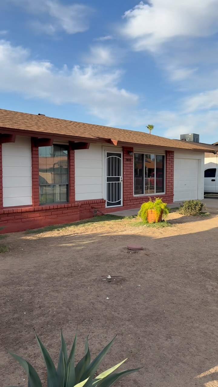 Exterior house painting project Phoenix AZ